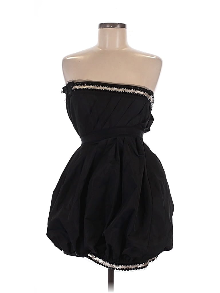 Pre-owned Bcbgmaxazria Cocktail Dress In Black