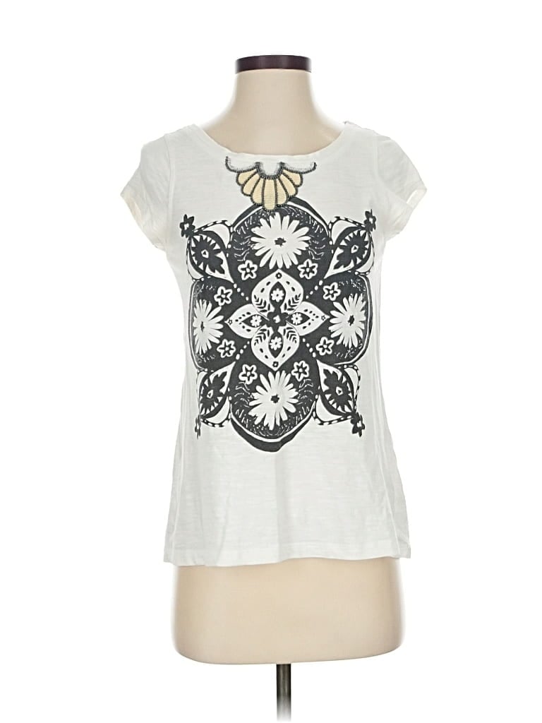 Pre-owned Assorted Brands Short Sleeve T-shirt In White