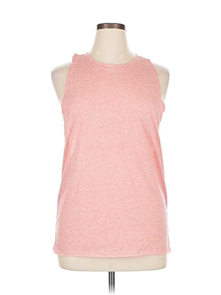 Pre-owned Unbranded Sleeveless T-shirt In Pink