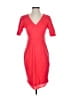 Trina Turk Red Cocktail Dress Size 4 - photo 1