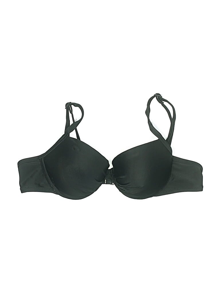 Pre-owned Aerie Swimsuit Top Black Swimwear