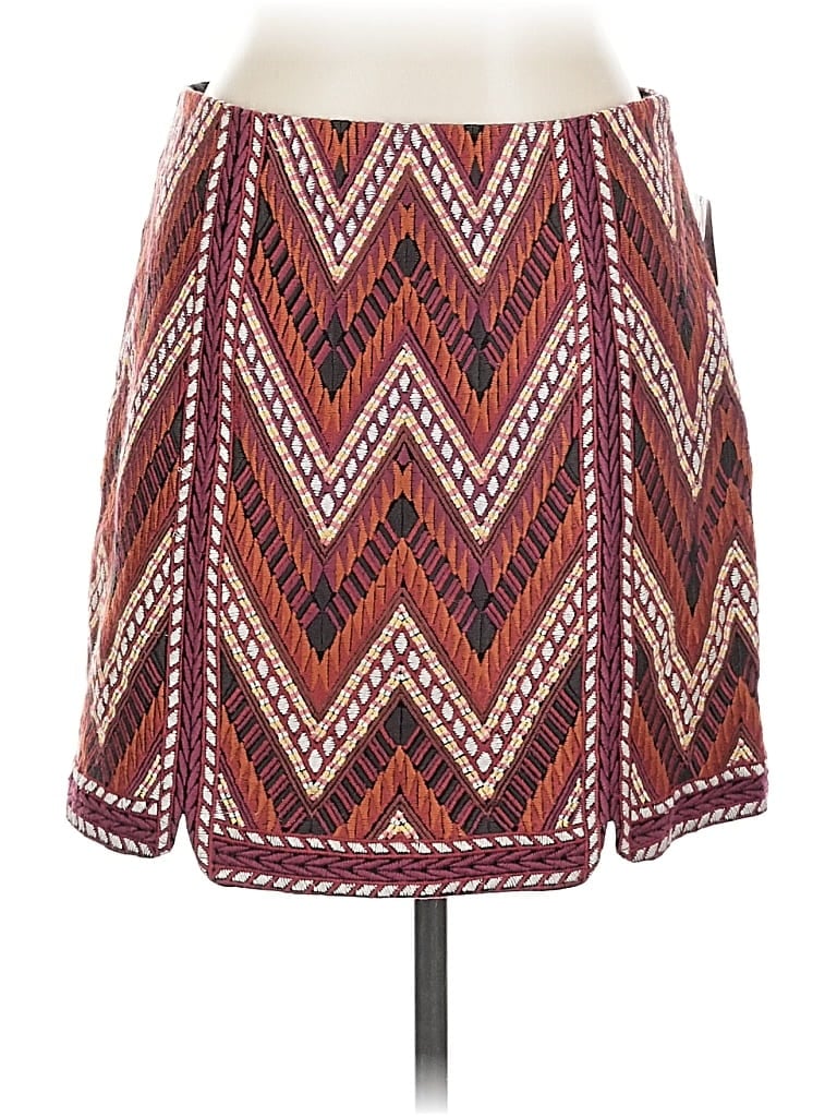 Free People Casual Skirt In Burgundy