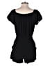 Ann Taylor LOFT 100% Rayon Solid Black Romper Size XS - photo 2