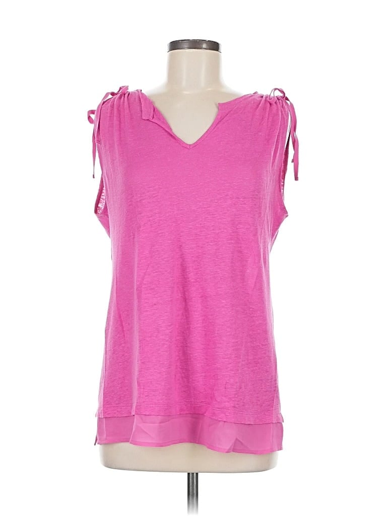 Pre-owned Sanctuary Sleeveless Blouse In Pink