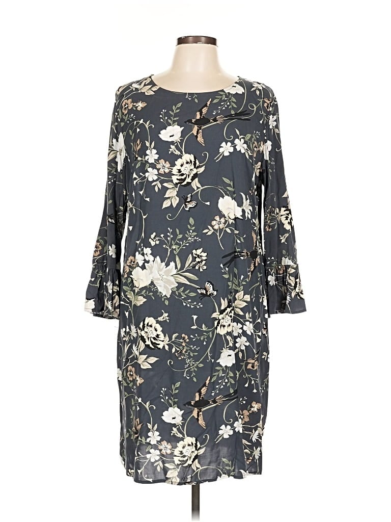 Pre-owned Old Navy Casual Dress In Gray