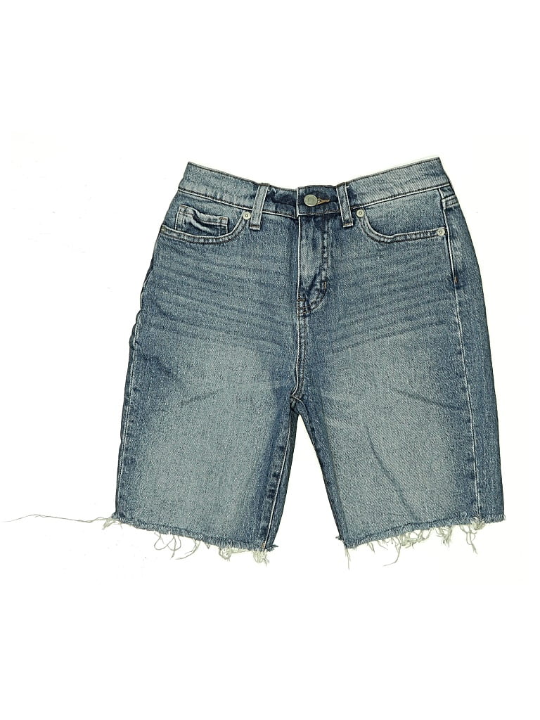 Pre-owned Banana Republic Factory Store Denim Shorts In Blue