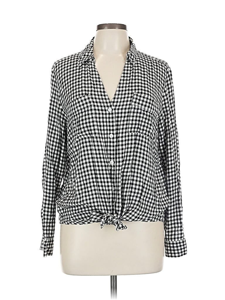 Click to view more detailed imagery on our partner's website Pre-owned Jones New York Long Sleeve Blouse In Black