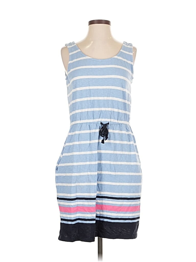 Pre-owned T By Talbots Casual Dress In Blue