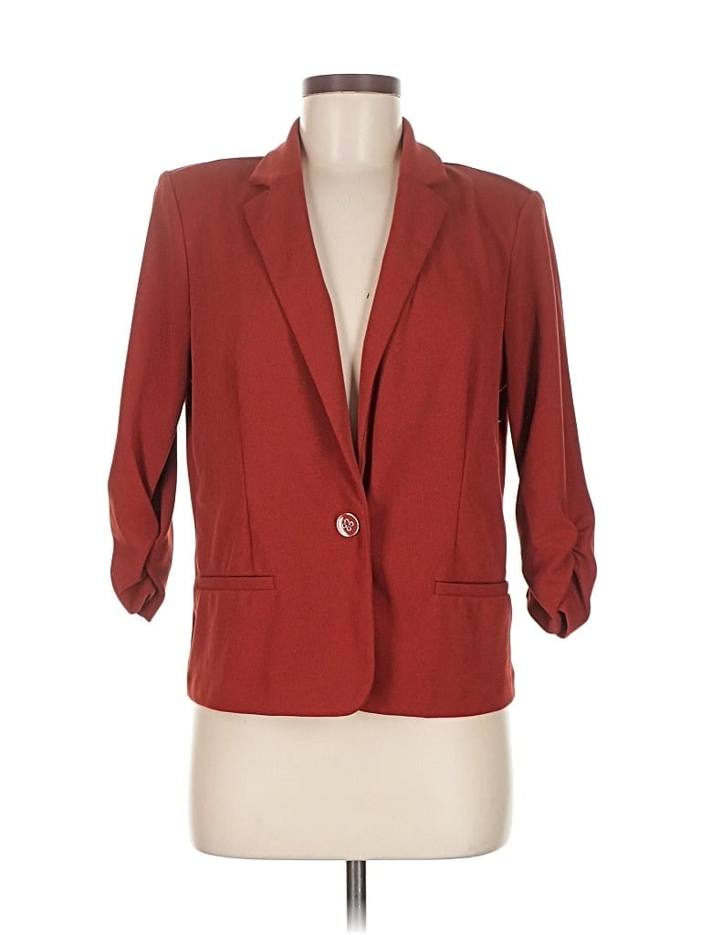 Pre-owned North Style Blazer Jacket In Red