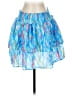 Michelle McDowell Tie-dye Blue Casual Skirt Size S - photo 1