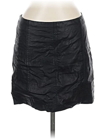Free People Faux Leather Skirt (view 1)