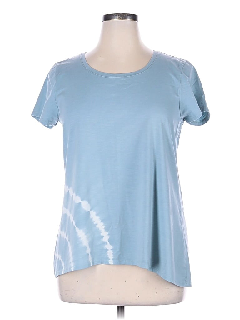 CUPIO Pre-owned Short Sleeve T-shirt In Blue
