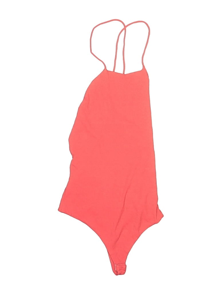 PRIVACY PLEASE Pre-owned Bodysuit In Orange