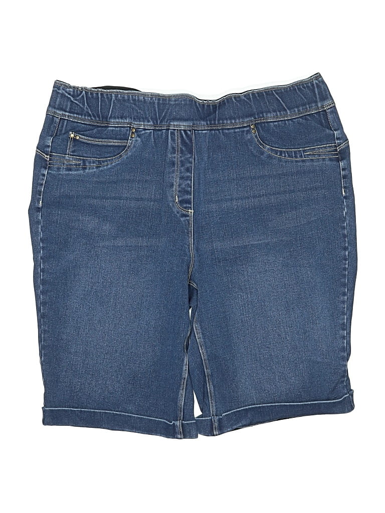 Pre-owned Assorted Brands Denim Shorts In Blue