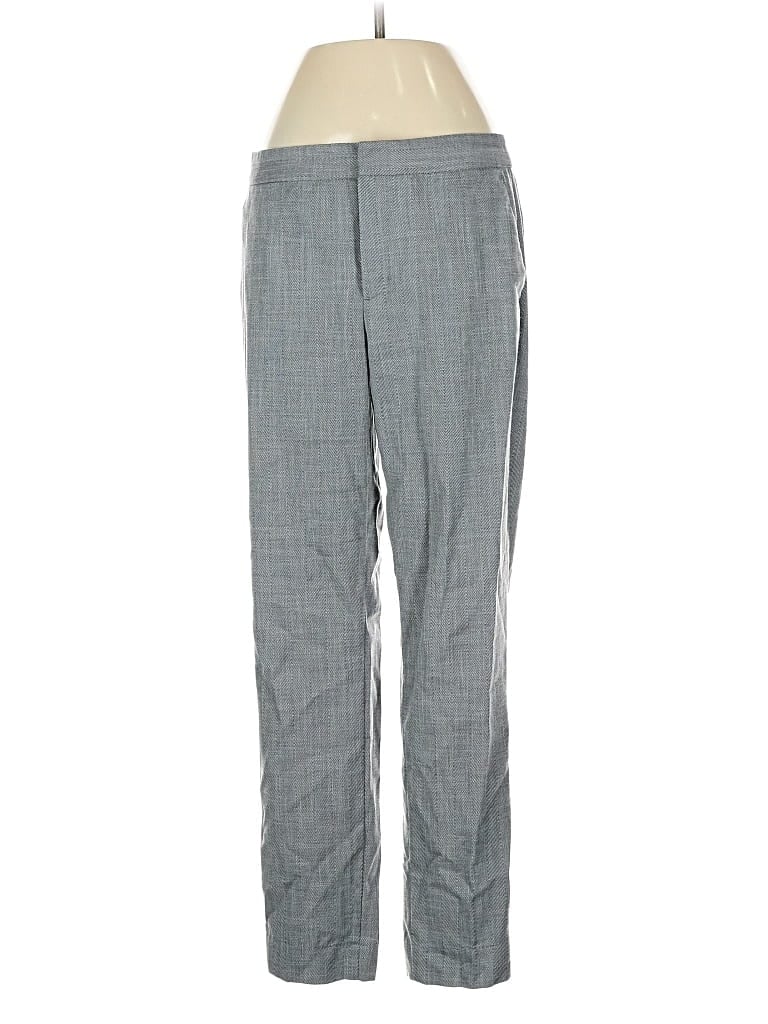 Pre-owned Zara Basic Dress Pants In Gray