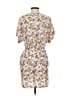 Zara Basic 100% Viscose Print White Casual Dress Size XS - photo 2