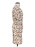 Zara Basic 100% Viscose Print White Casual Dress Size XS - photo 4