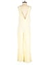 Privacy Please 100% Rayon Solid Yellow Jumpsuit Size S - photo 2