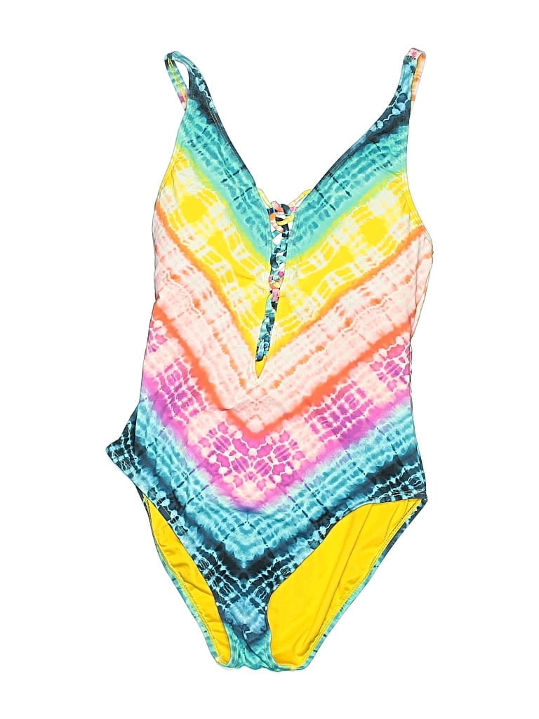 Pre-owned Bleu Rod Beattie One Piece Swimsuit In Blue