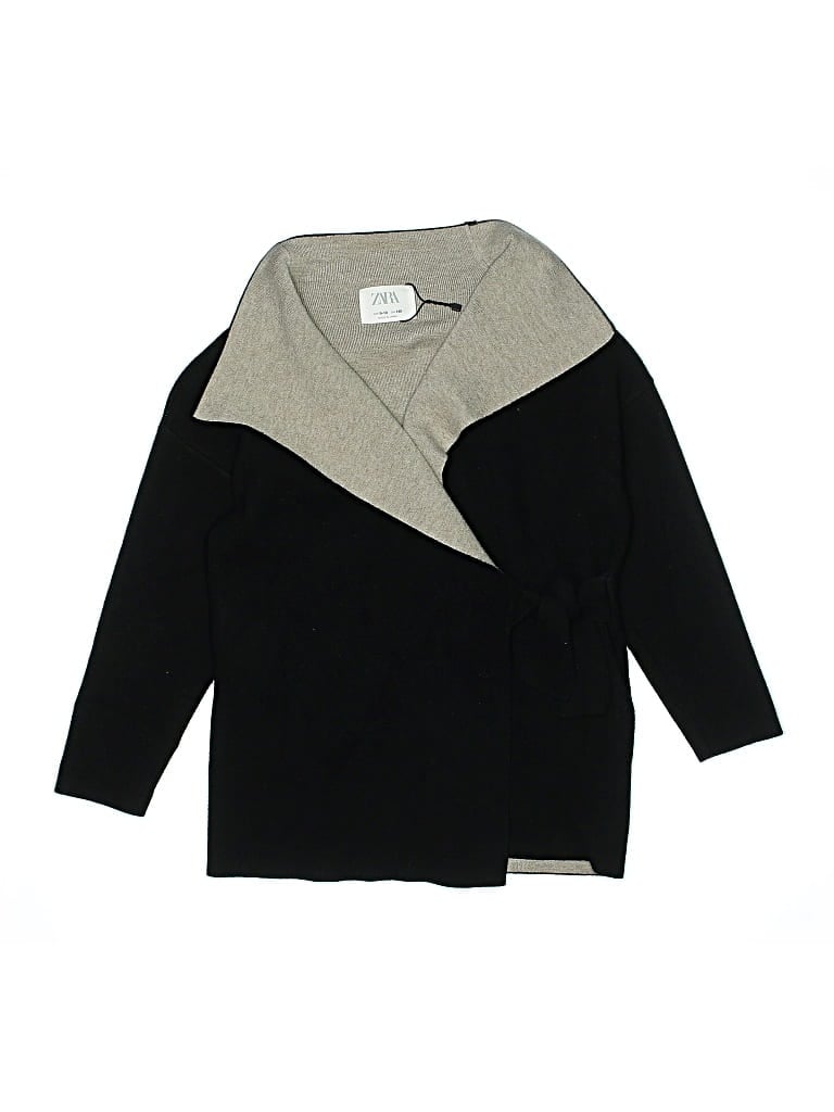 Pre-owned Zara Kids' Pullover Sweater In Black