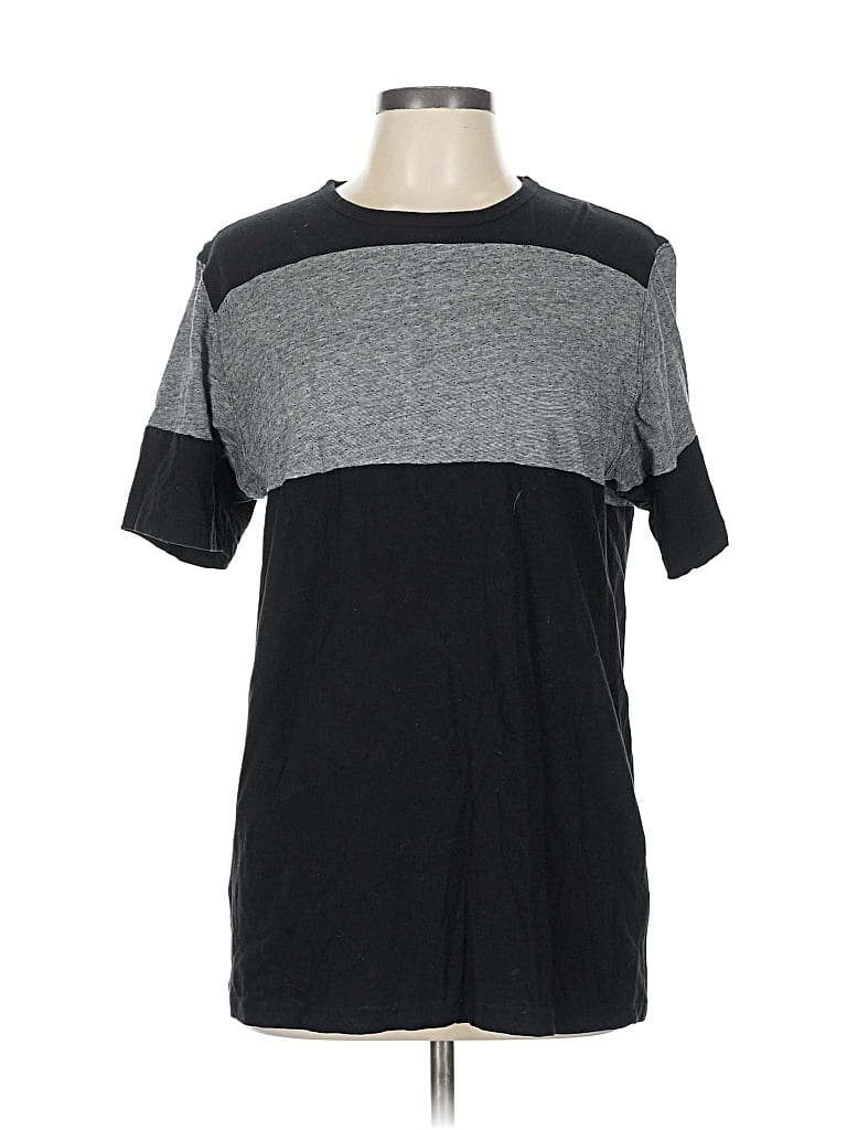 Pre-owned Assorted Brands Short Sleeve T-shirt In Gray