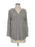 Joie 100% Silk Houndstooth Gray Long Sleeve Silk Top Size XS - photo 1