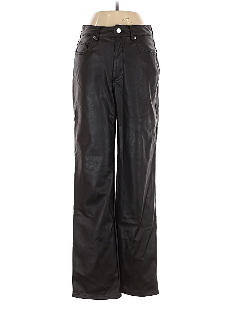 Pre-owned H&m Casual Pants In Black