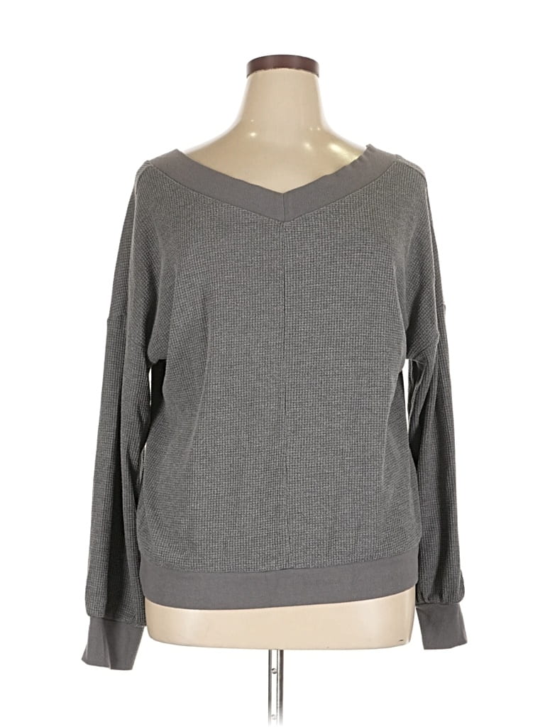 Pre-owned Unbranded Pullover Sweater In Gray