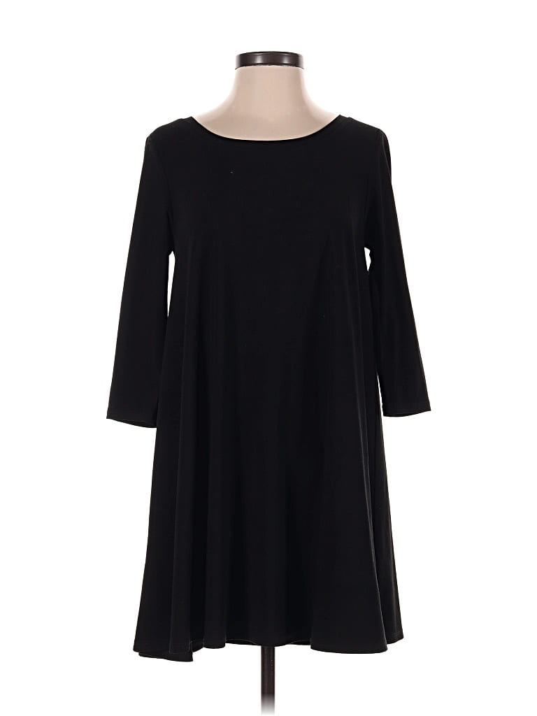 Pre-owned Leith Casual Dress In Black