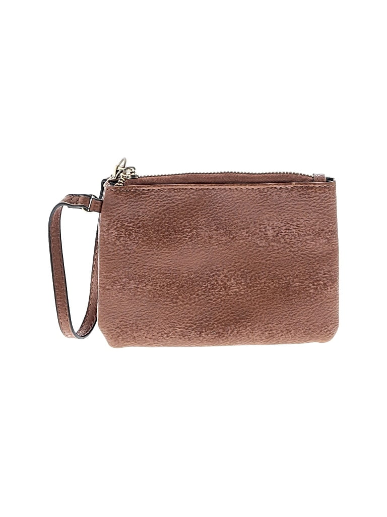 Pre-owned Steve Madden Wristlet In Brown