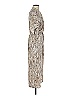 Lezat 100% Polyester Metallic Silver Cocktail Dress Size XS - photo 4