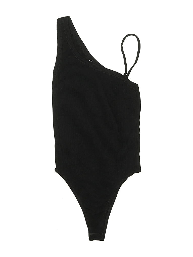 Pre-owned Olivaceous Bodysuit In Black