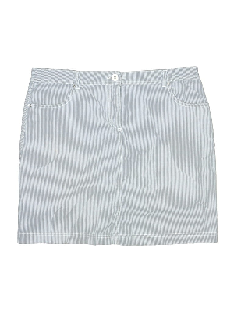 KAREN SCOTT Pre-owned Denim Skirt In Blue