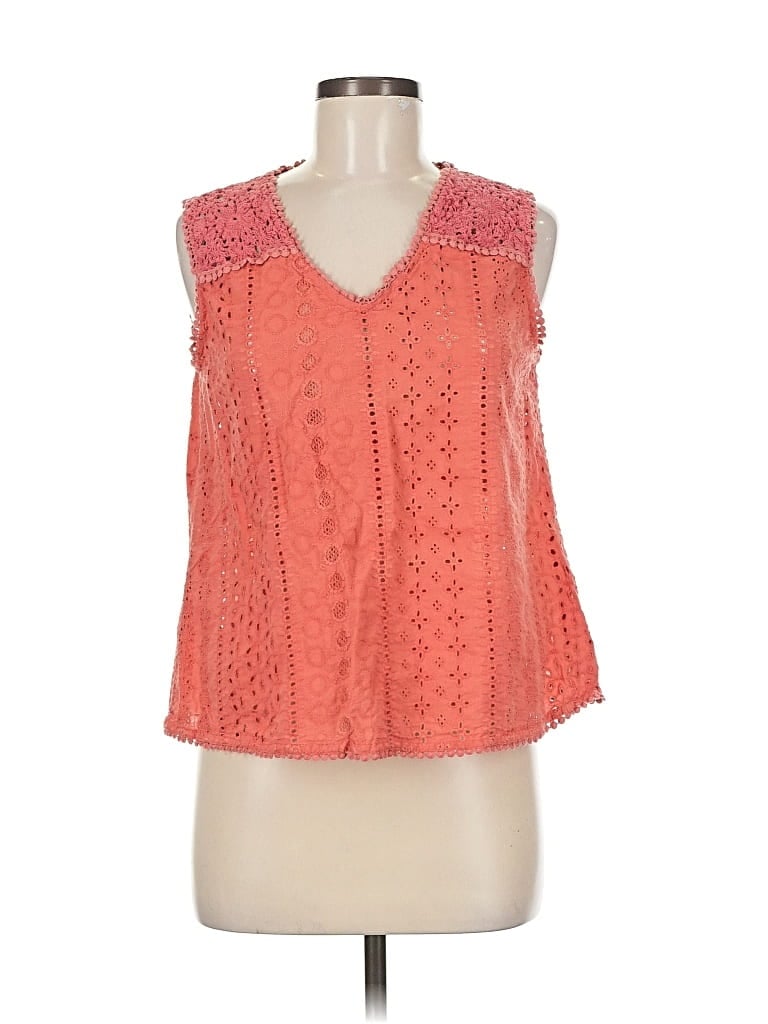 Pre-owned J By Joie Tank Top Orange Strapless Neckline Tops