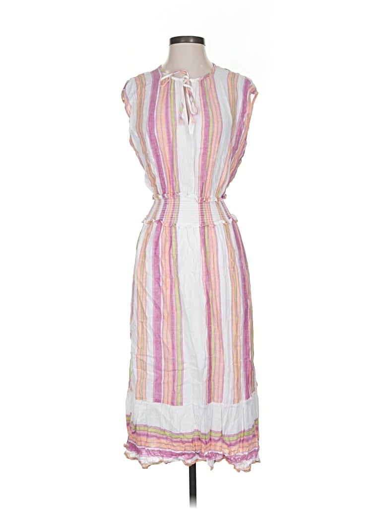 Pre-owned Rails Casual Dress In White