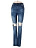 Judith March Hearts Blue Jeans Size 27 waist - photo 1