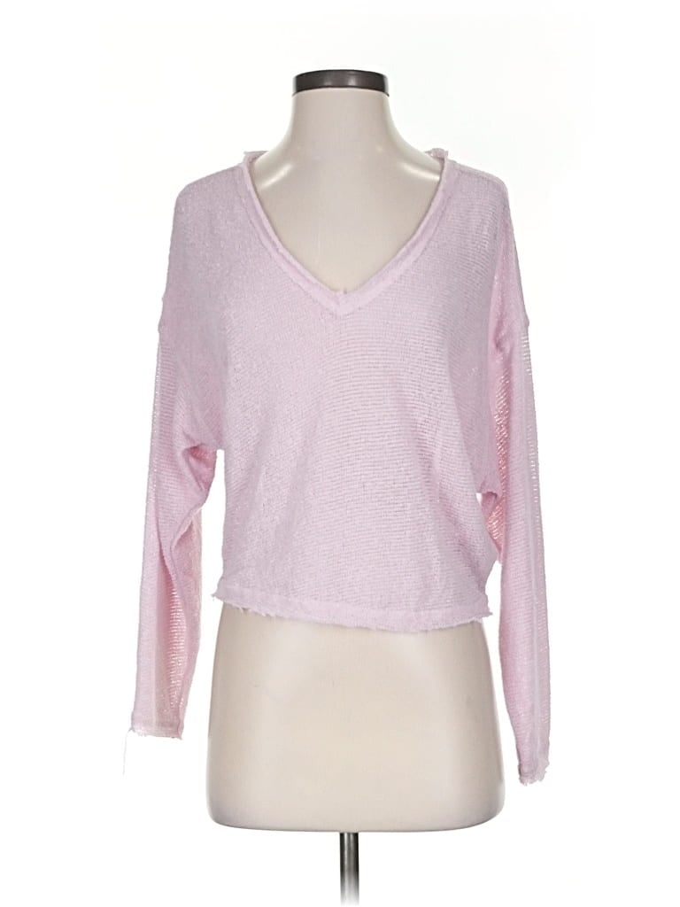 Pre-owned Out From Under Long Sleeve T-shirt In Pink