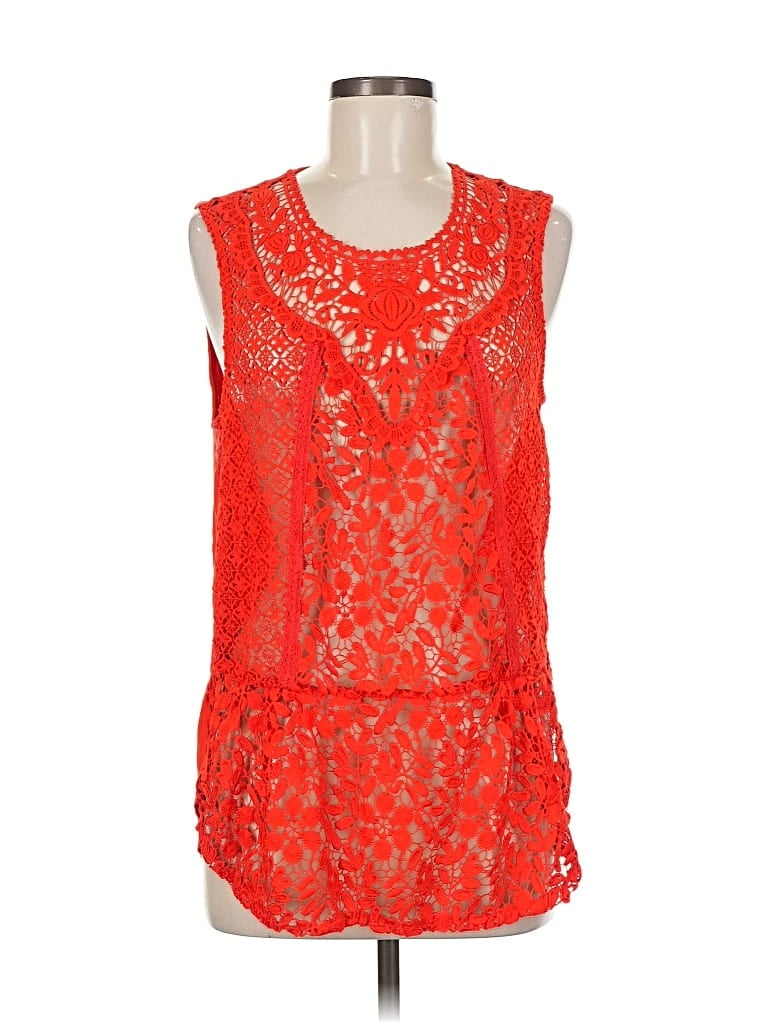 TINY Pre-owned Sleeveless Blouse In Red