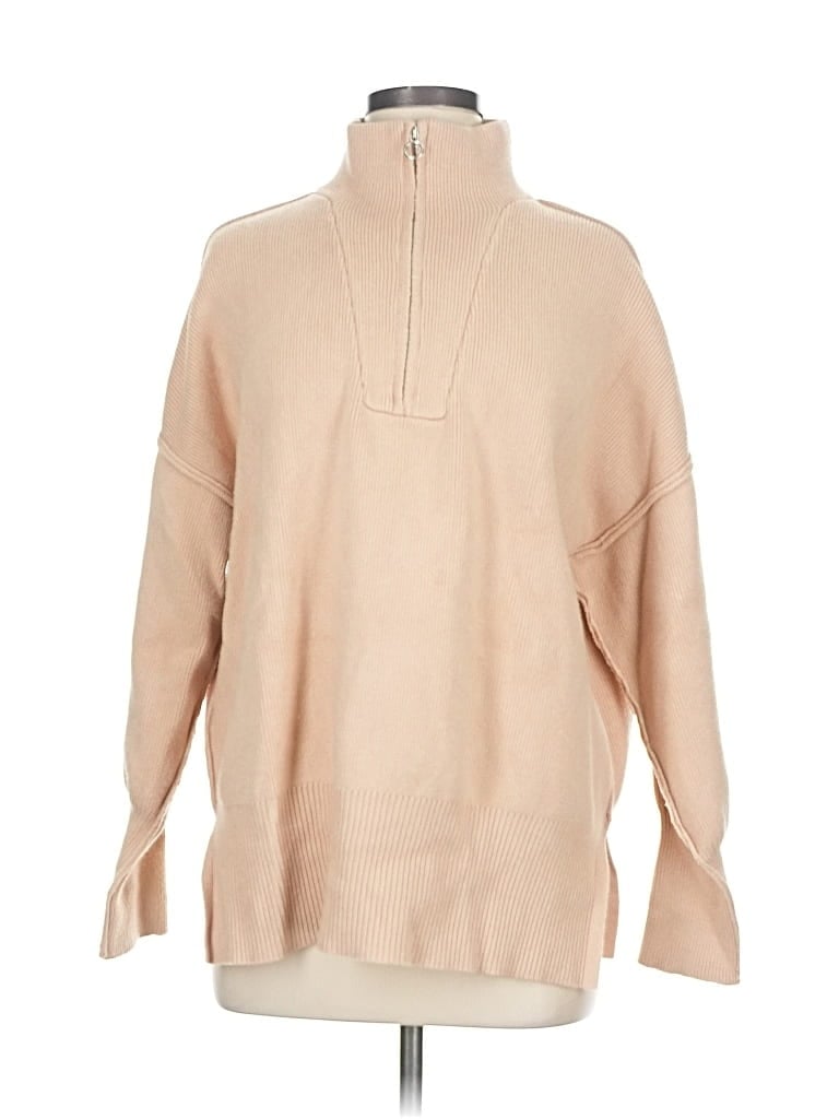 PRETTYGARDEN Pre-owned Turtleneck Sweater In Brown