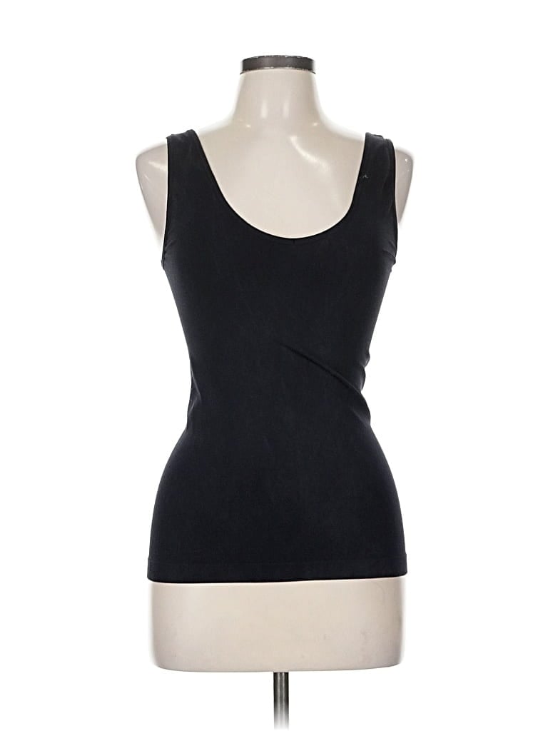 Pre-owned J.crew Factory Store Tank Top Black Strapless Neckline Tops
