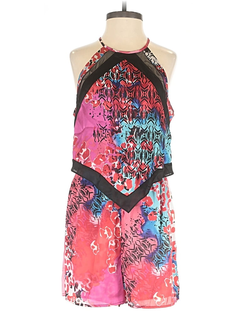 Pre-owned Bebe Romper In Pink