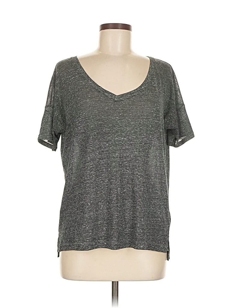 Pre-owned Old Navy Short Sleeve T-shirt In Gray