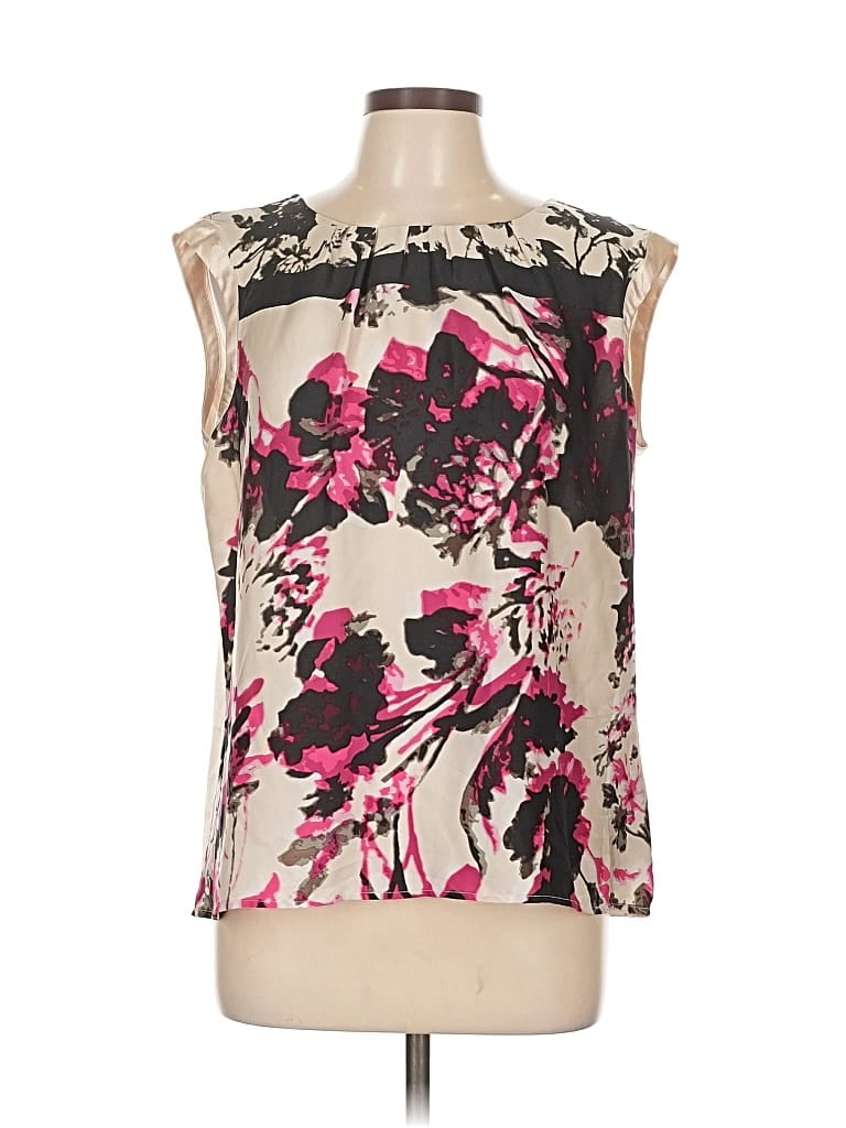 Daisy Fuentes Sleeveless Blouse In Multi