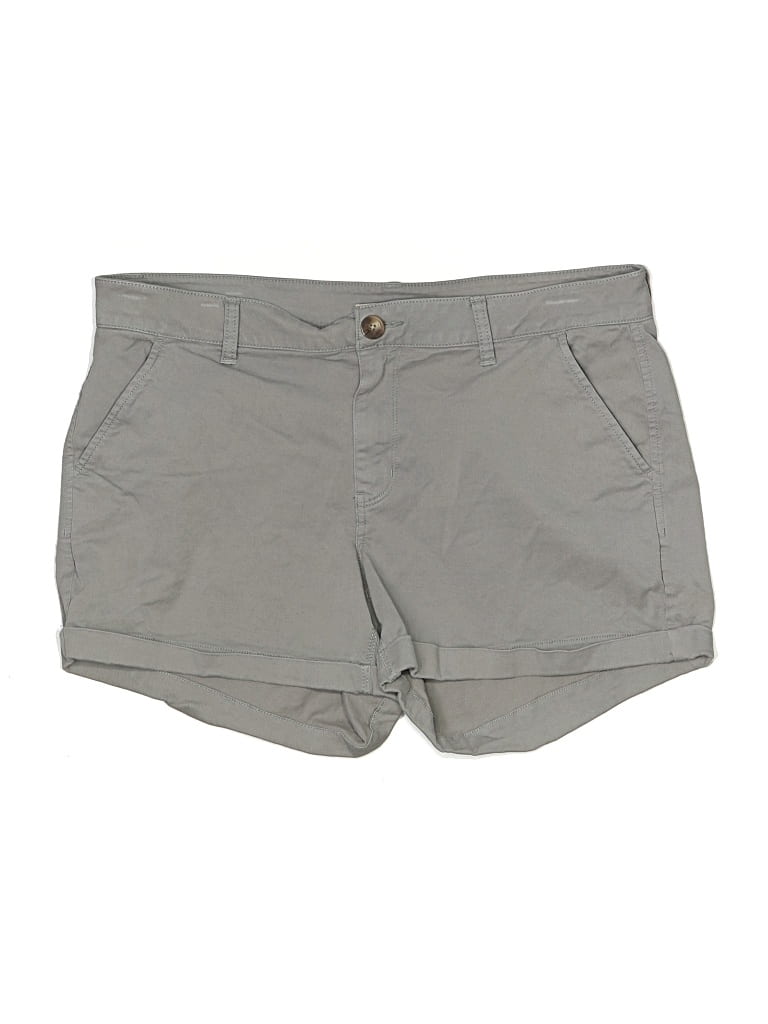 Pre-owned Sonoma Goods For Life Khaki Shorts In Gray