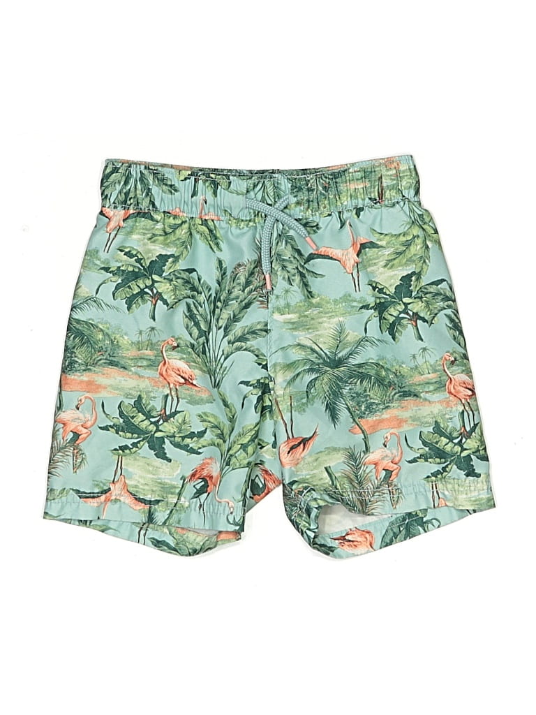 OLD NAVY Pre-owned Kids' Board Shorts In Green