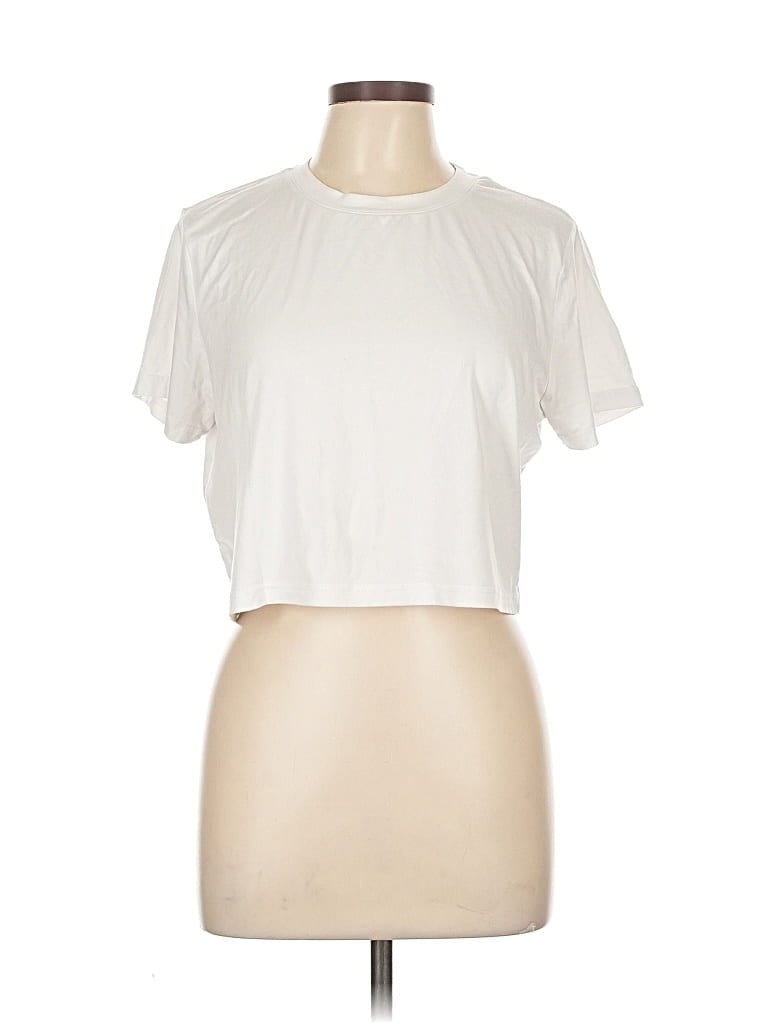 Pre-owned Assorted Brands Short Sleeve T-shirt In White
