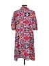 Assorted Brands 100% Polyester Print Red Casual Dress Size S - photo 2