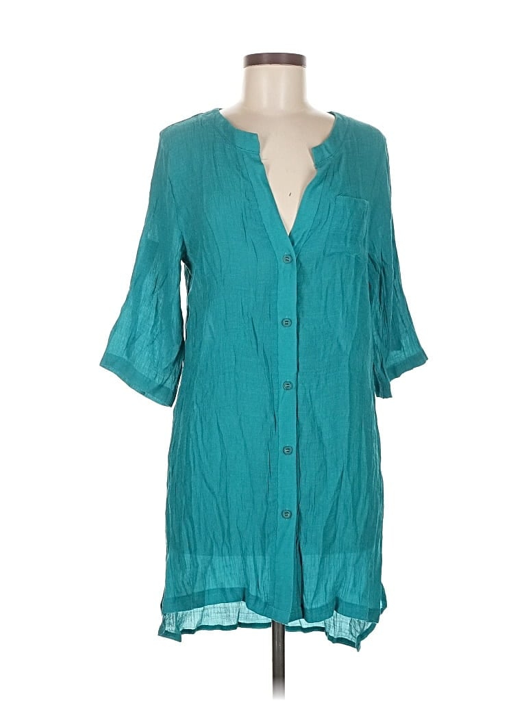 Pre-owned Ekouaer Casual Dress In Blue