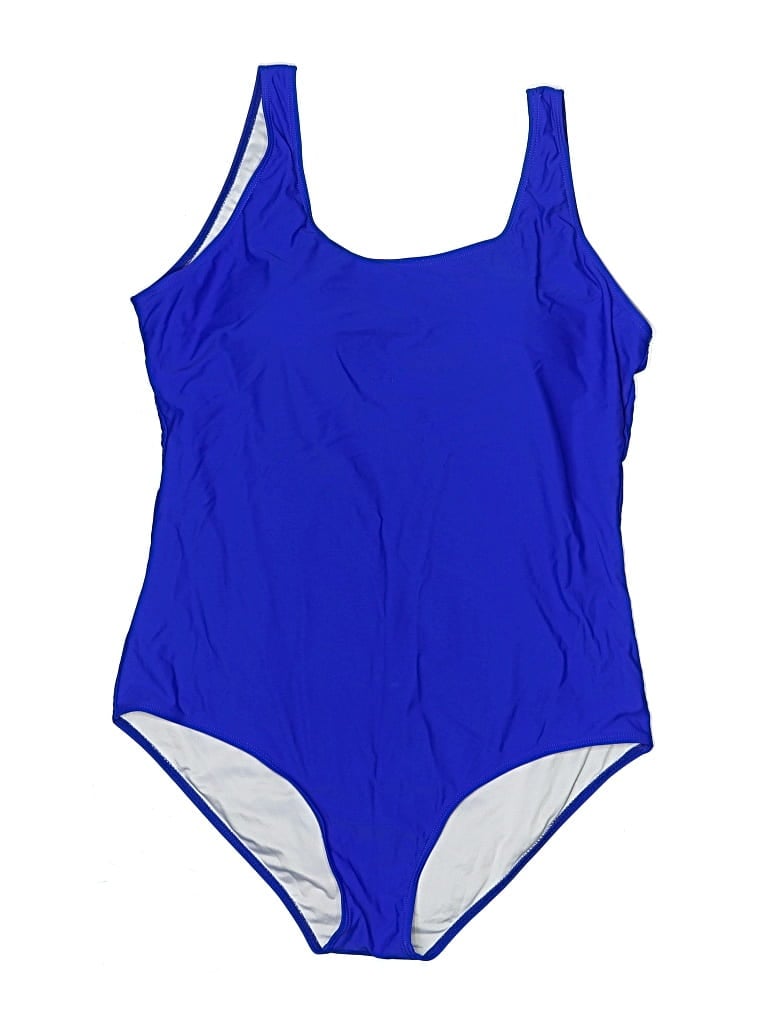 Pre-owned Unbranded One Piece Swimsuit In Blue