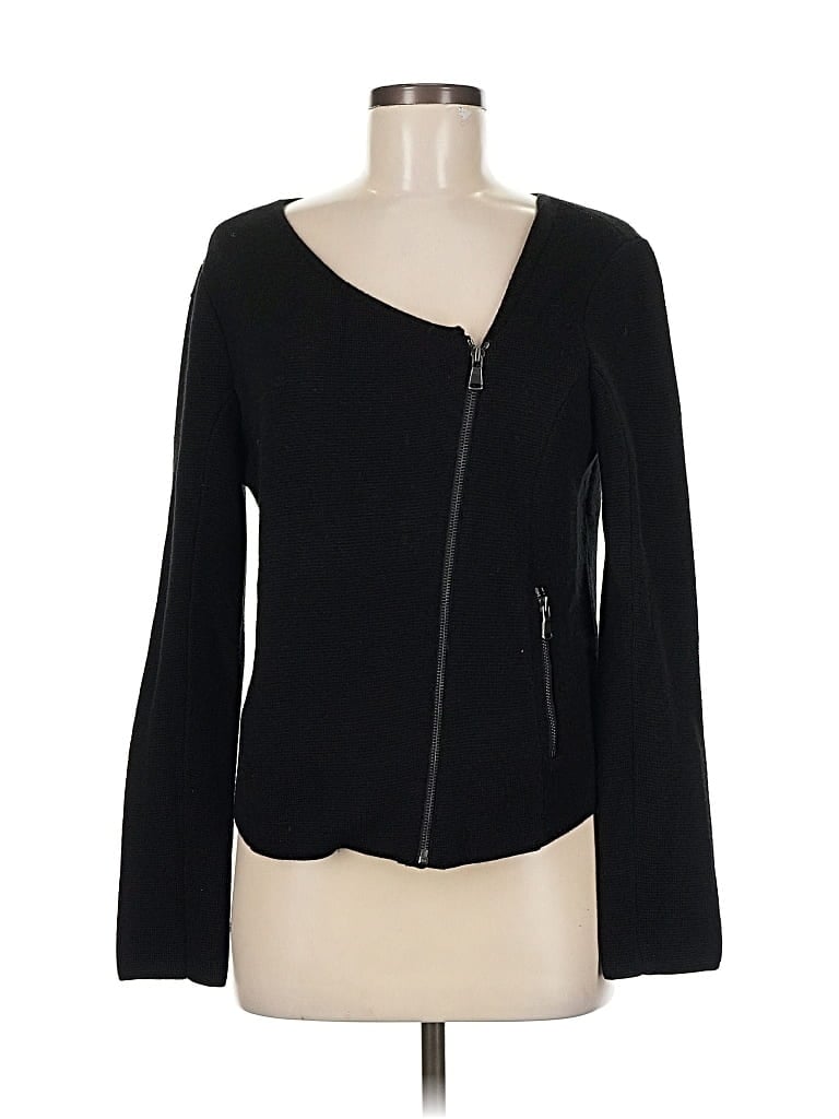 Pre-owned Ann Taylor Loft Cardigan Sweater In Black